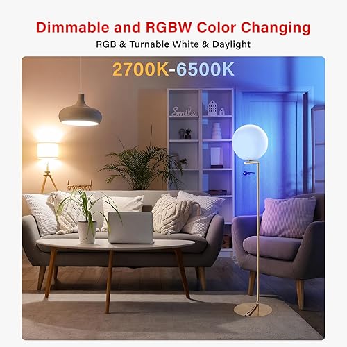Miniatura 4 de Sengled Bombillas inteligentes de modo dual con control remoto y aplicación, bombillas que cambian de color, bombillas LED RGBW 2700K-6500K