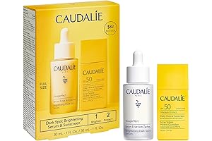 Caudalie Dark Spot Brightening Serum & Sunscreen SPF 50 Set