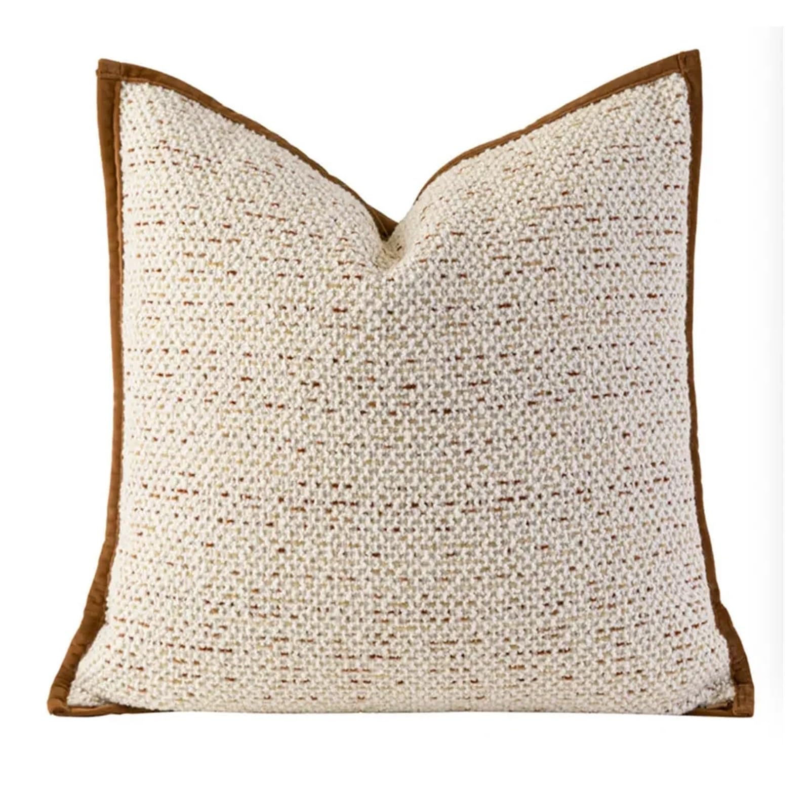 FGUJSUR Cushion Covers Pillows Ivory Cushion Cover 50x50 30x50 Luxury Decorative Pillow Case For Sofa Chair Modern Living Room Home Decor(Color02 50x50cm)