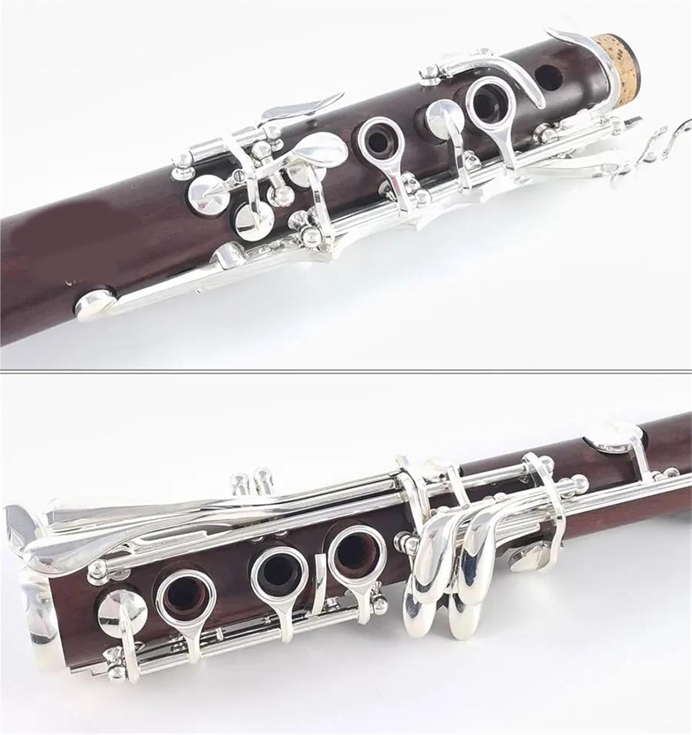 Bb Clarinet Silver Plated 17 Keys M66 Clarinet