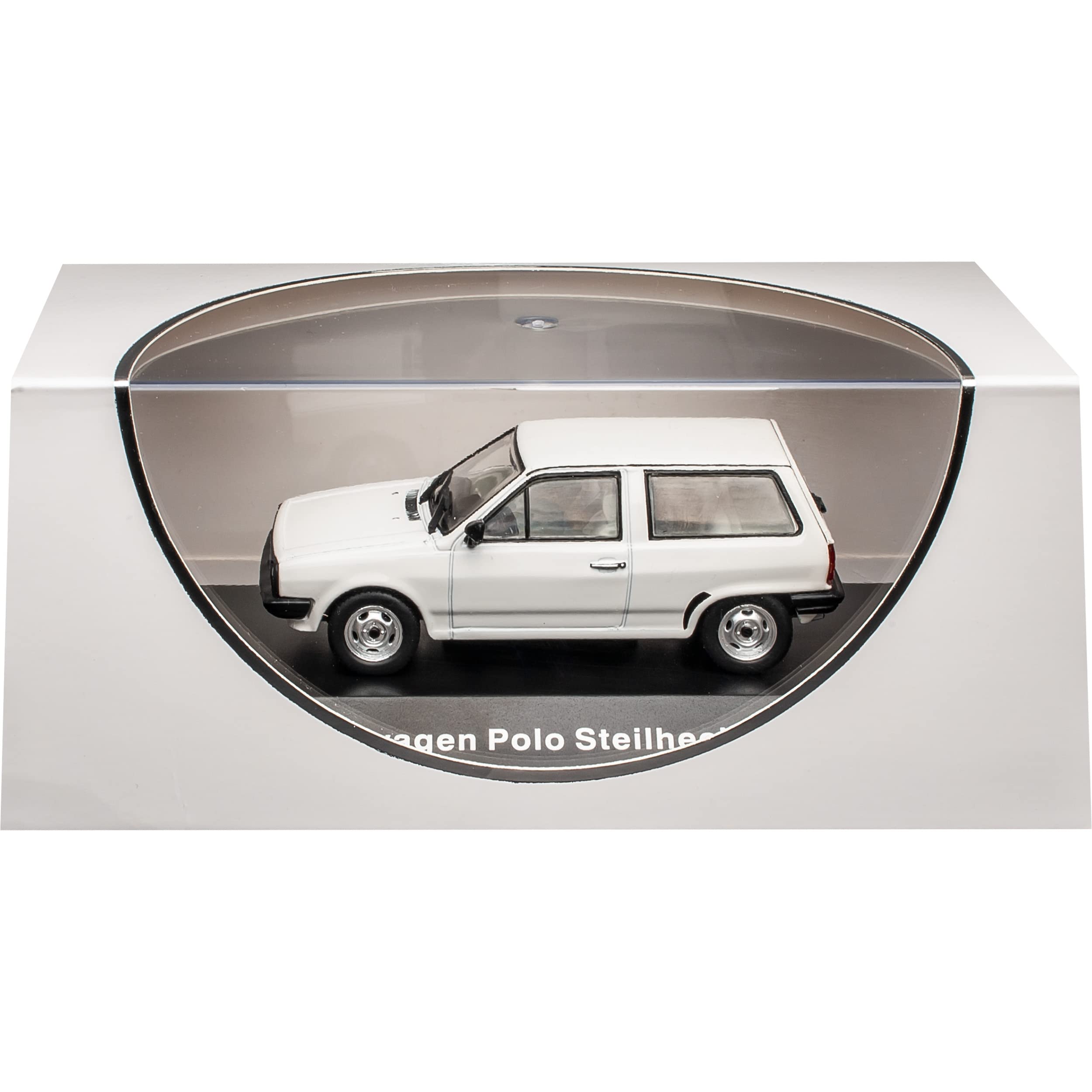 Ixo Volkwagen Polo II 86c 3 Türer Weiss 2. Generation 1981-1994 1/43 DeAgostini Modell Auto