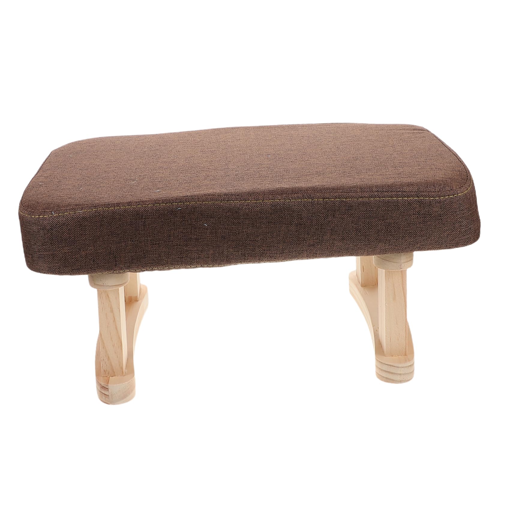 Repose-pieds en lin Mipcase compact et polyvalent pour un salon cocooning