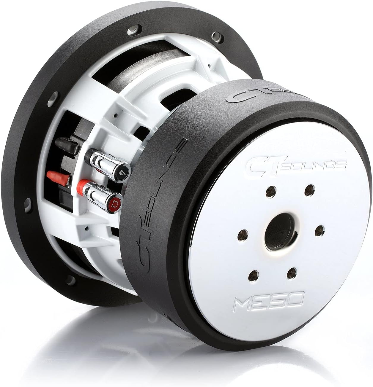 CT Sounds Meso-6.5-D4 6.5 Inch Car Subwoofer Dual 4 Ohm, 800 Watts Max