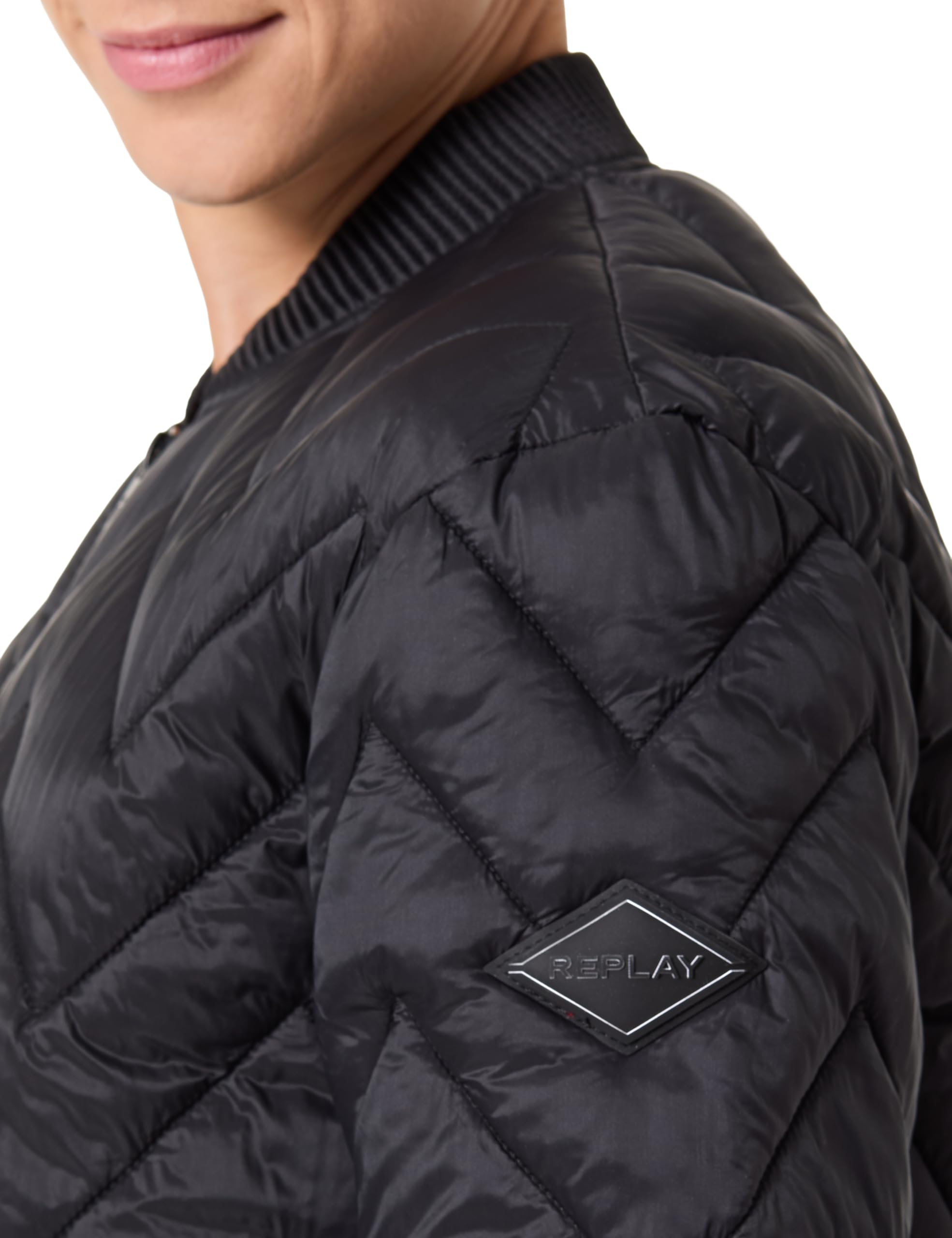 Replay Damen W7807a Bomberjacke (1er Pack)