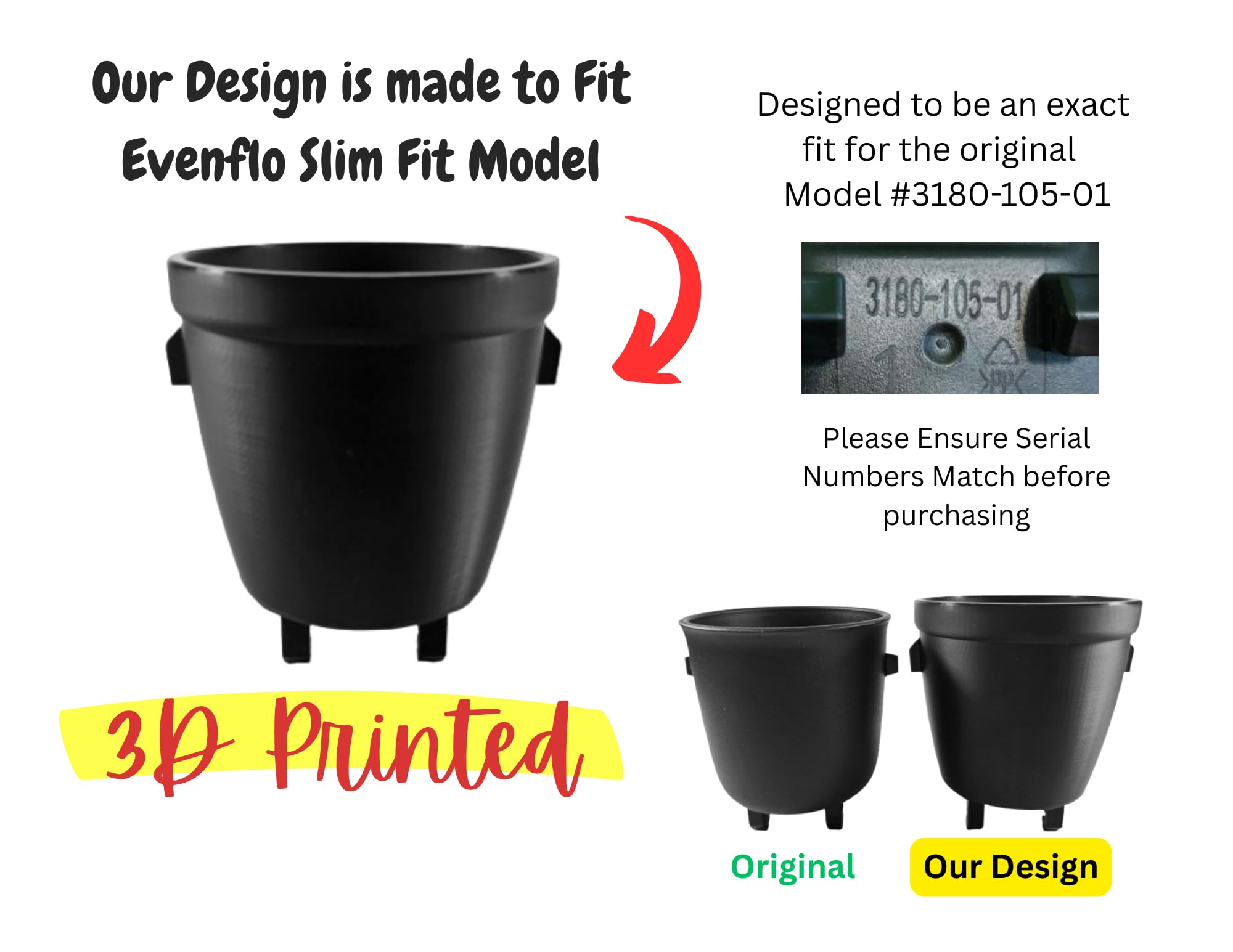 Amazon.com: Cup Holder Replacement for Evenflo Revolve 360 Slim Fit Car  Seat (Single 1 Cup Holder) : Baby