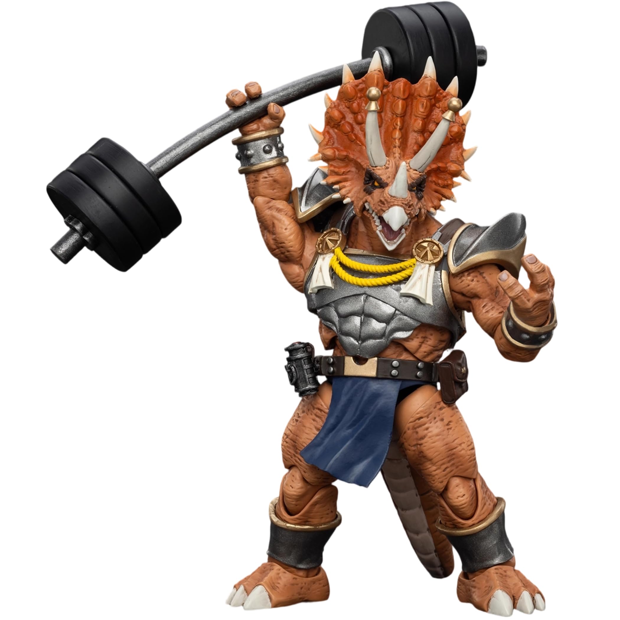 JOYTOY TMNT-Captain Zorax 1/18 Action Figures Captain Zorax Character Figure Detachable Weapons Poseable Joints 5.1Inch Collectible Model Birthday Gift Movie Collectors