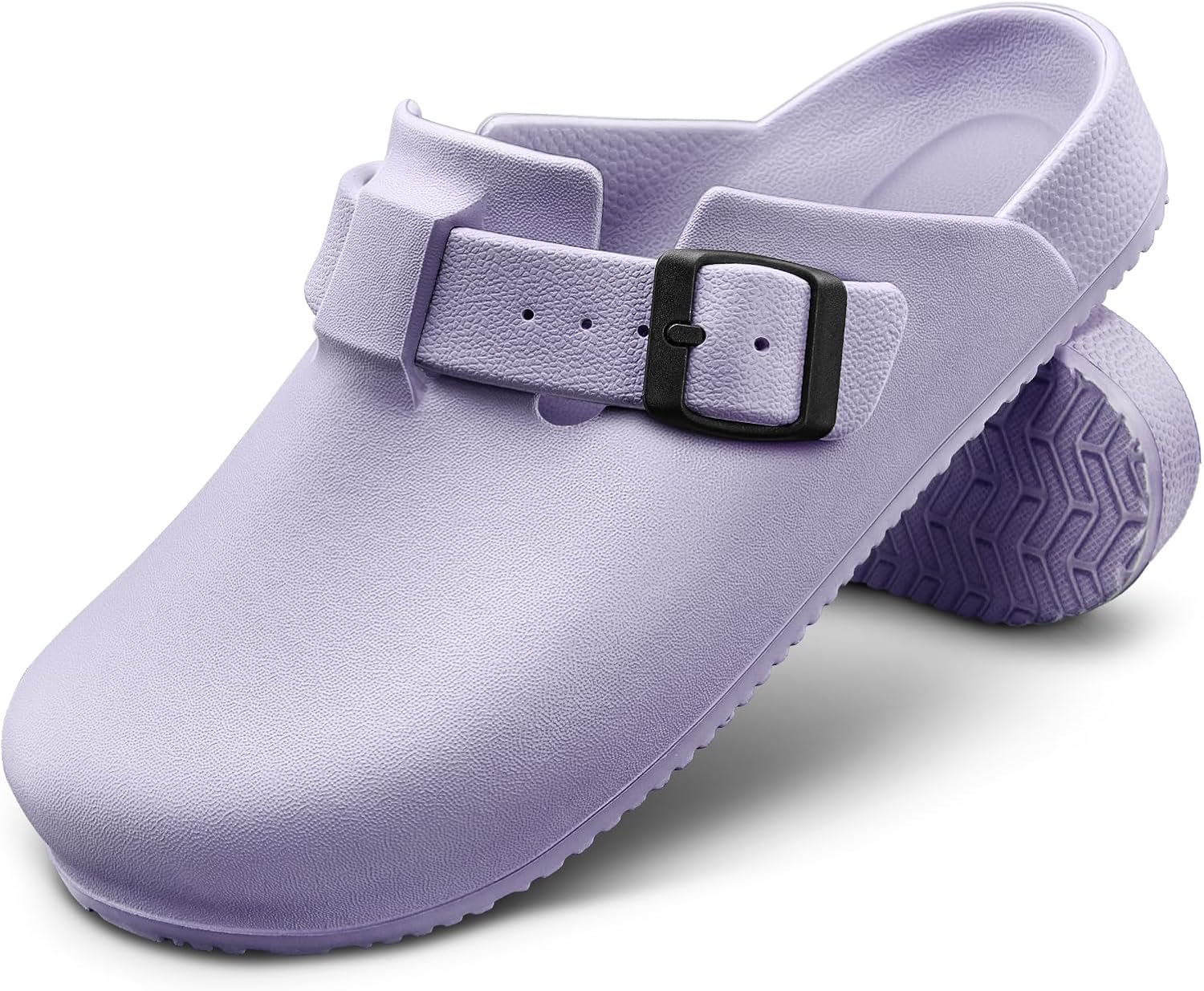 KEMISANT Women Clogs,Comfortable Mules Sandals Slippers Nurse Garden Shoes Unisex for Men Cushioned Support