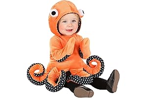 Cozy Ocean Octopus Infant Costume | Adorable Undersea Creature Outfit for Baby's...