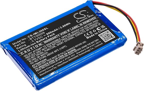800mAh Replacement Battery for Ingenico Vital Act 3S LEC-V03.00-0242 FPS16020002419 BTY00009 3.7V