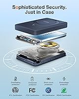 Vista 7 de TORRAS EasyGo 10000mAh Magnetic Portable Charger Power Bank for iPhone, Fast Charging Travel Essential Wireless Battery Pack with Stand Compatible