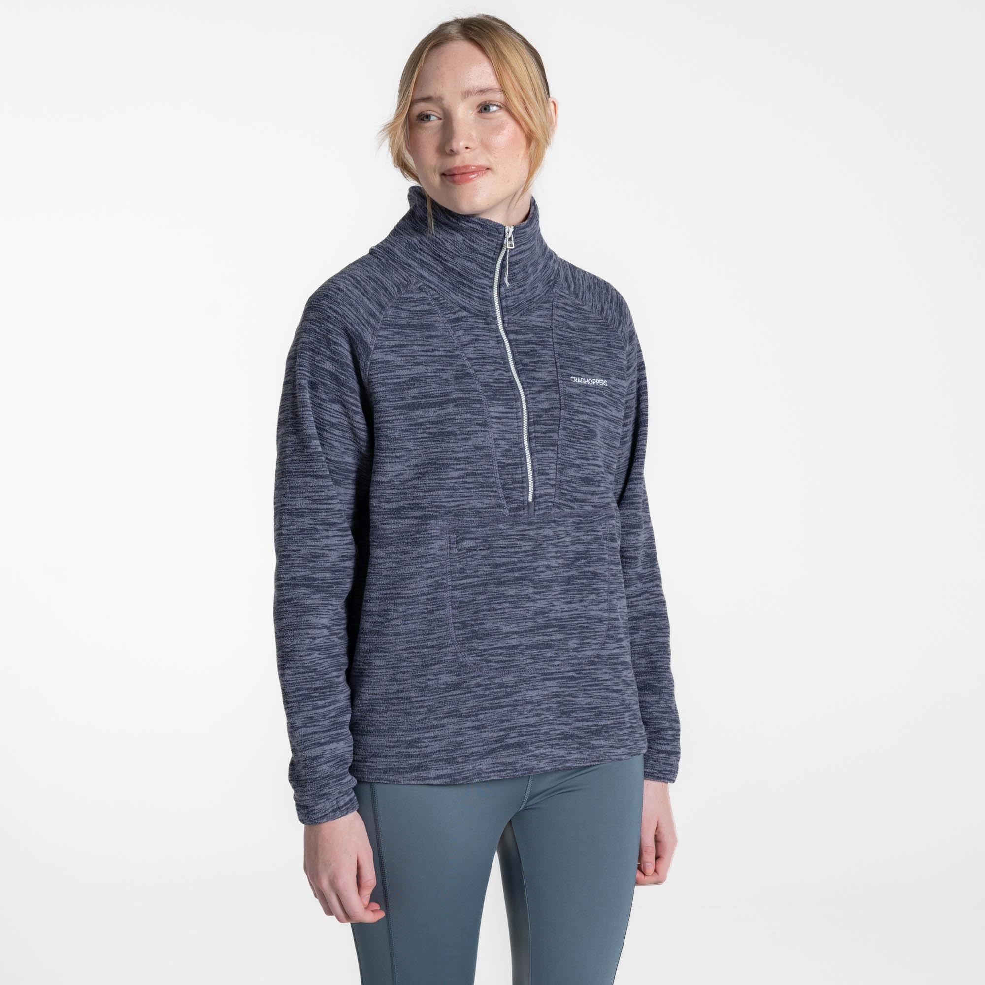 Craghoppers Esk II Half Zip Craghoppers Esk II - Forro polar con media cremallera para mujer Mujer (Pack de 1)