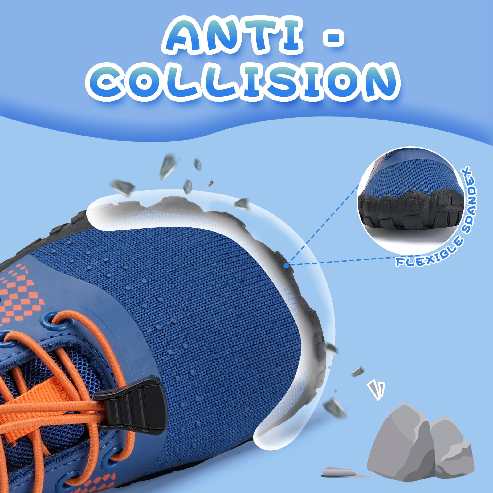 Water Shoes Barefoot Kids Aqua Swimming Wet Reef for Beach Pool Water Sport Quick Drying