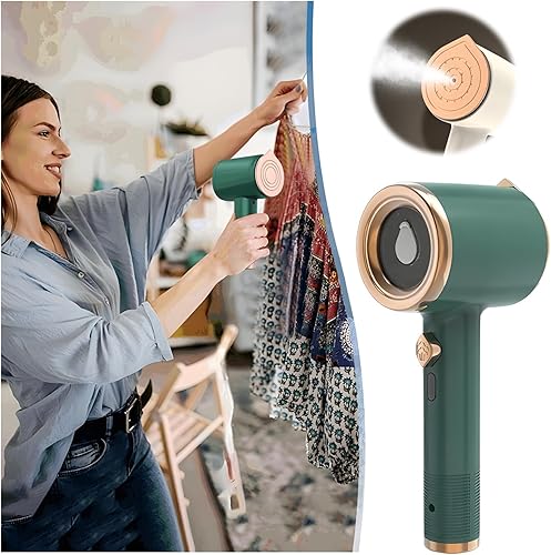 Mini plancha de vapor, mini máquina de planchar portátil de mano 2024, plancha de vapor de ropa de viaje perfección sin arrugas para ropa,