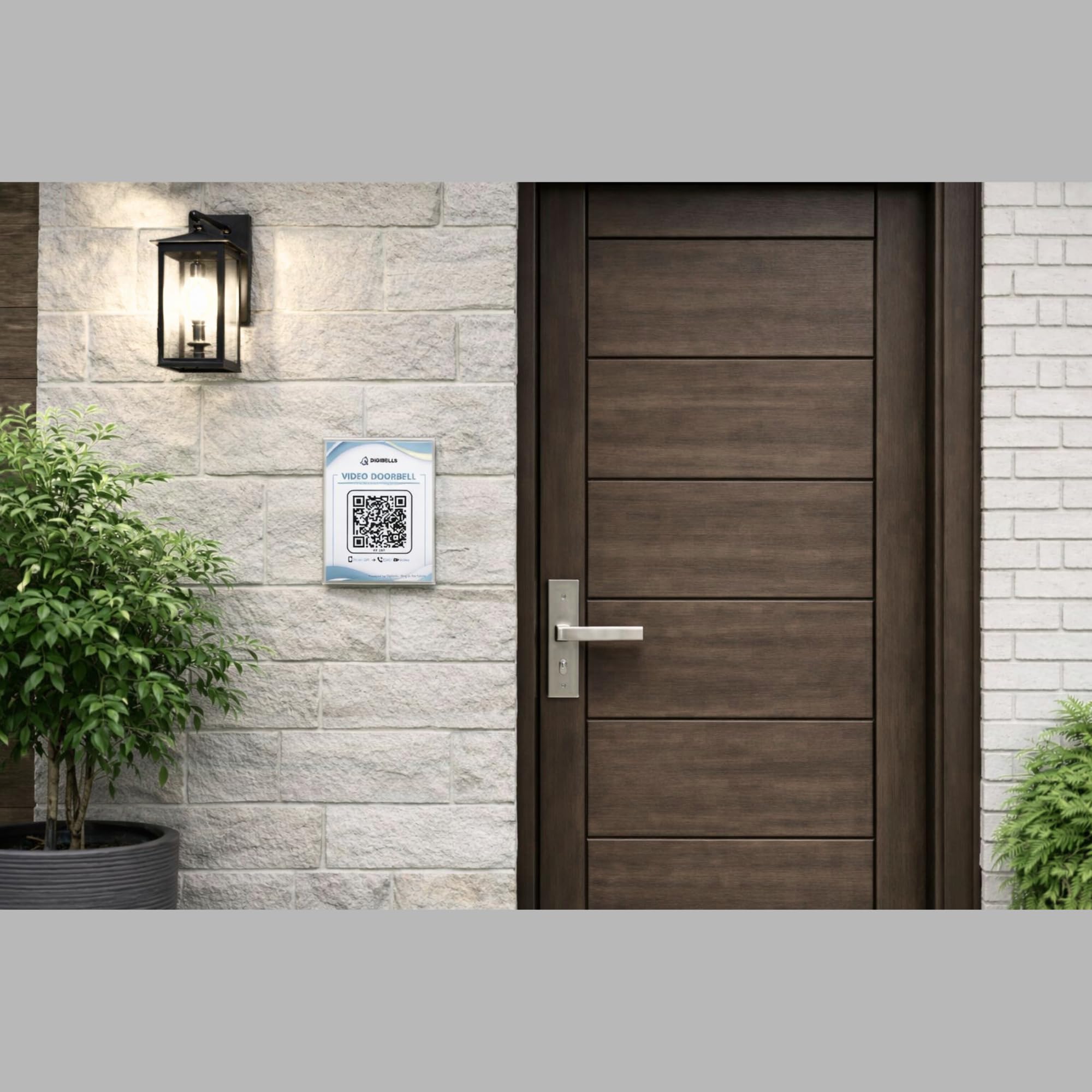Smart Wireless QR Video Doorbell - Digibells -3 Smart Wireless QR Video Doorbell - Digibells -3