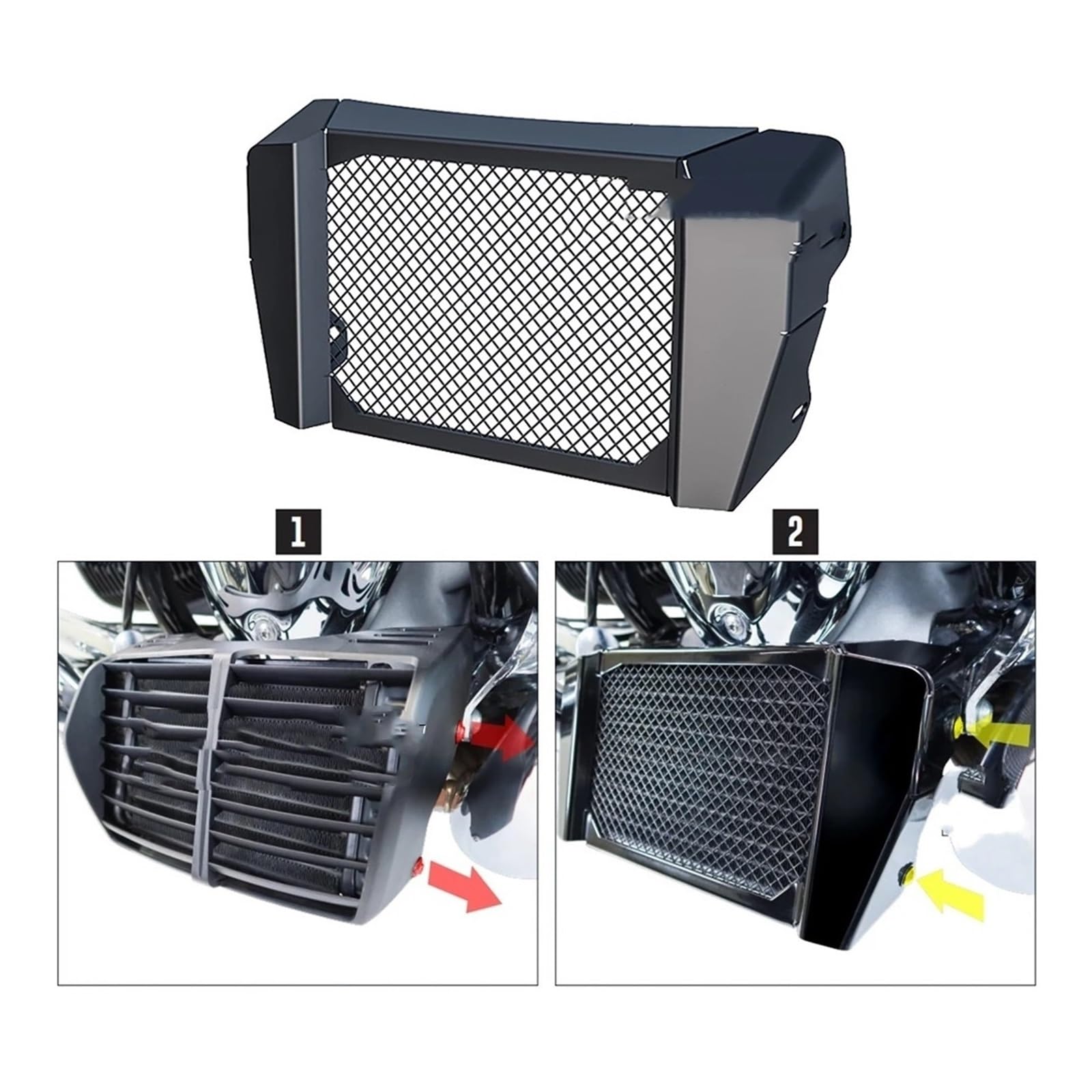 Motorrad Kühler schutzgitter Für R18 2020 2021 2022 Motorrad Zubehör Und Teile Kühlergrill Schutz Abdeckung Shroud Kühler Wasser Tank