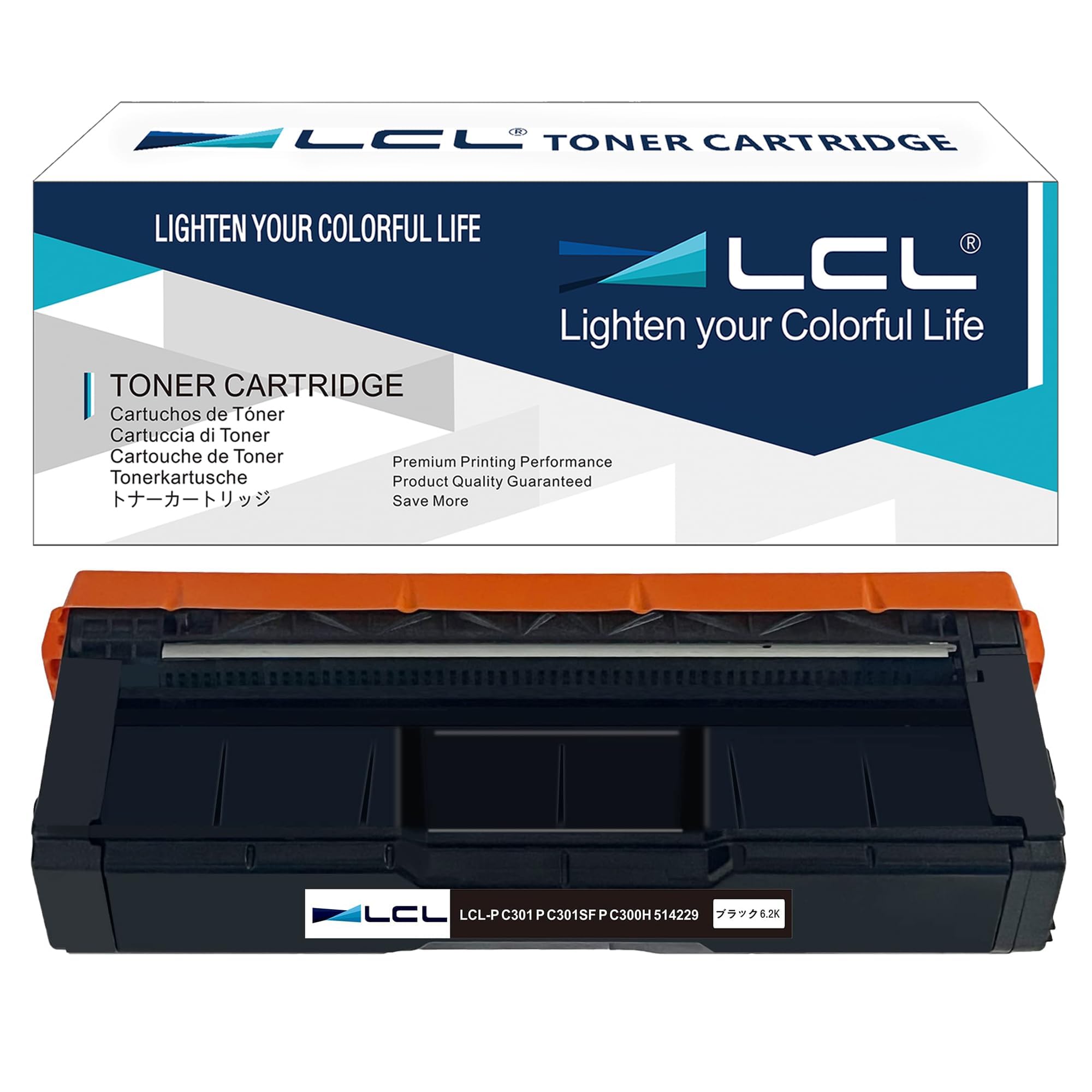 Amazon.co.jp: LCL リサイクルトナー P C300H ブラック RICOH用 リコー