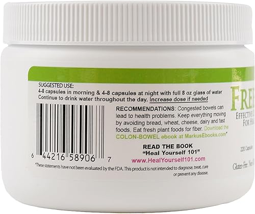 Miniatura 3 de Fórmula de colon en polvo por Markus - Fórmula integral de limpieza de colon - rica en fibra para absorción de toxinas - Aloe, jengibre, flavonoides
