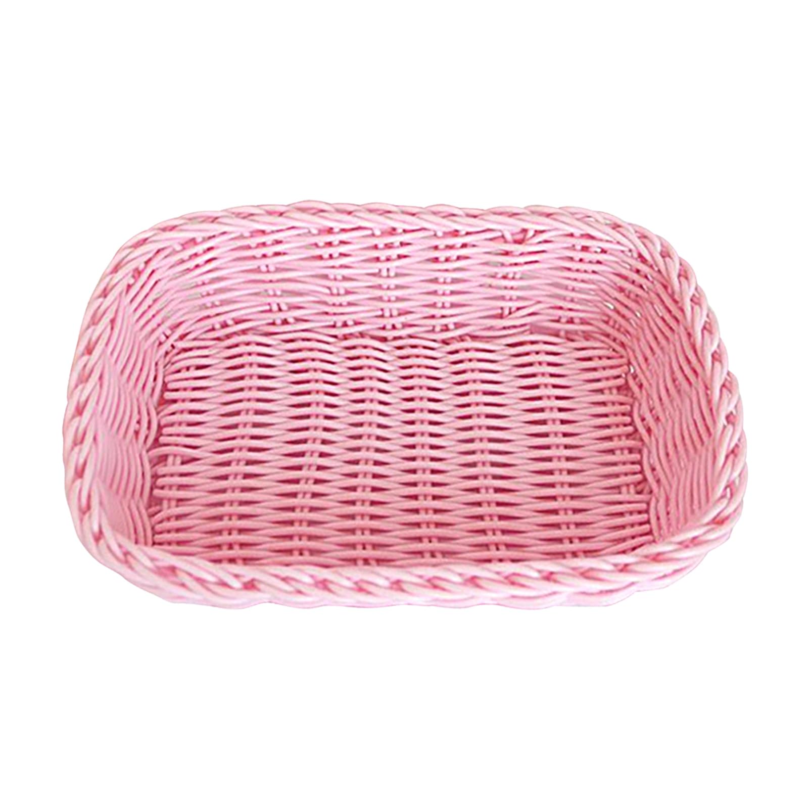 ulafbwur Organizer Basket Storage Basket Exquisite Shape Large Capacity PP Colorful Sundry Storage Organizer Box Photography Prop for Home Storage Basket Sundry Container