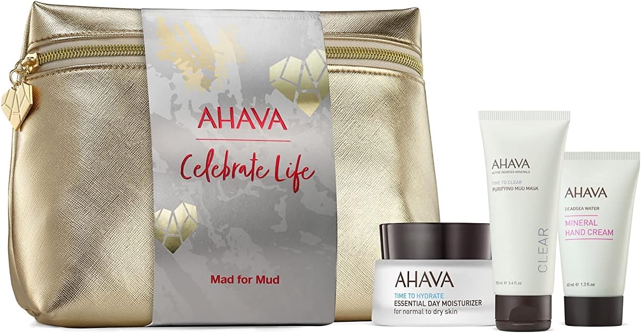 AHAVA Mad For Mud Gift Set – Includes Essential