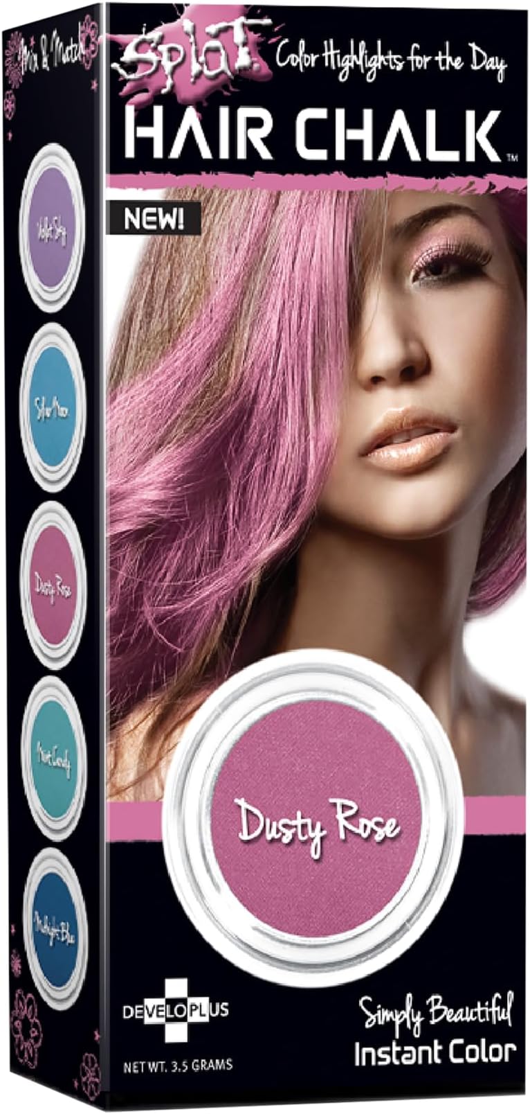 HAIR CHALK | DUSTY ROSE (3.5 grams)