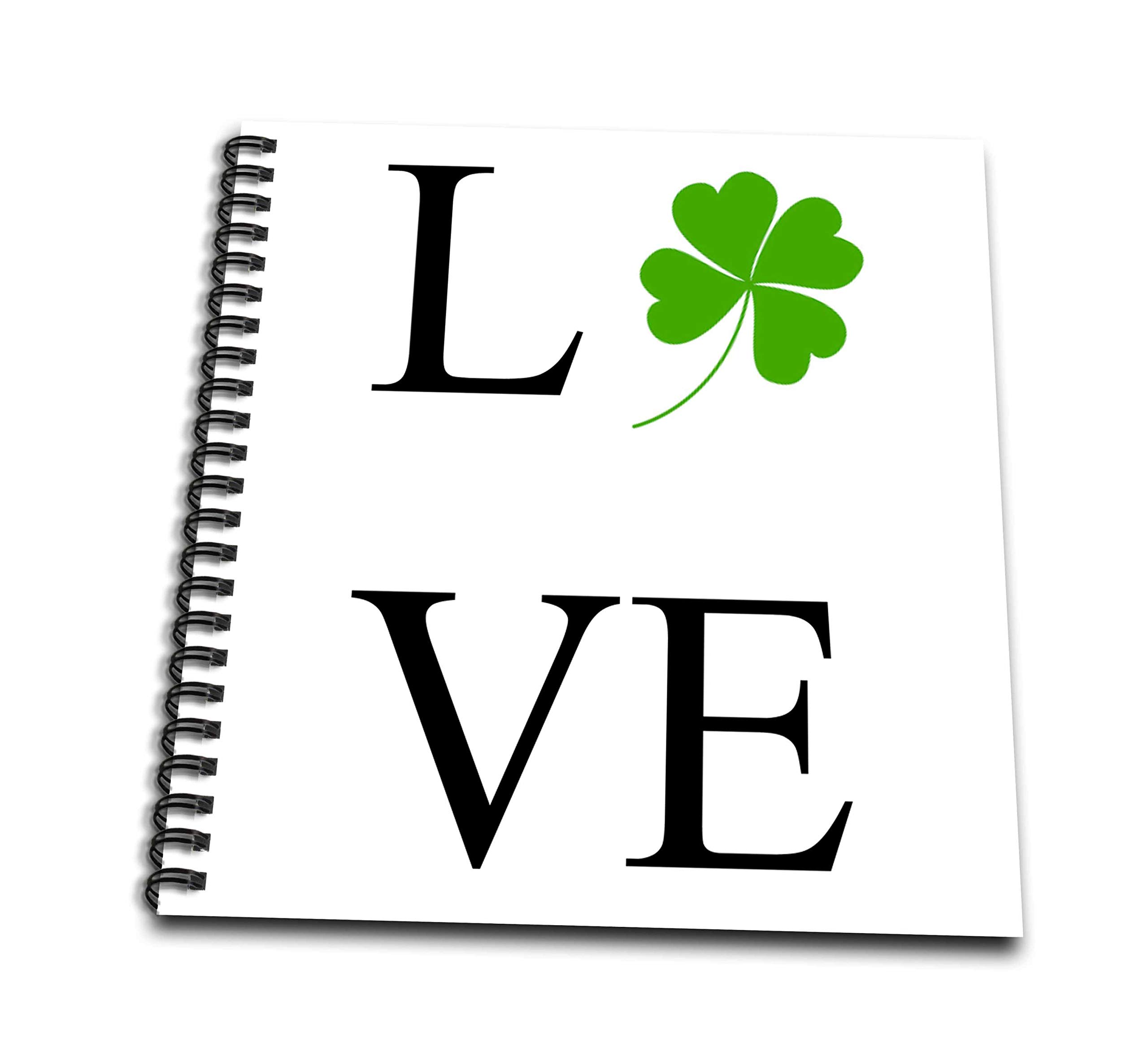 Livre de dessin Image of Love Clover 20x20 cm multicolore