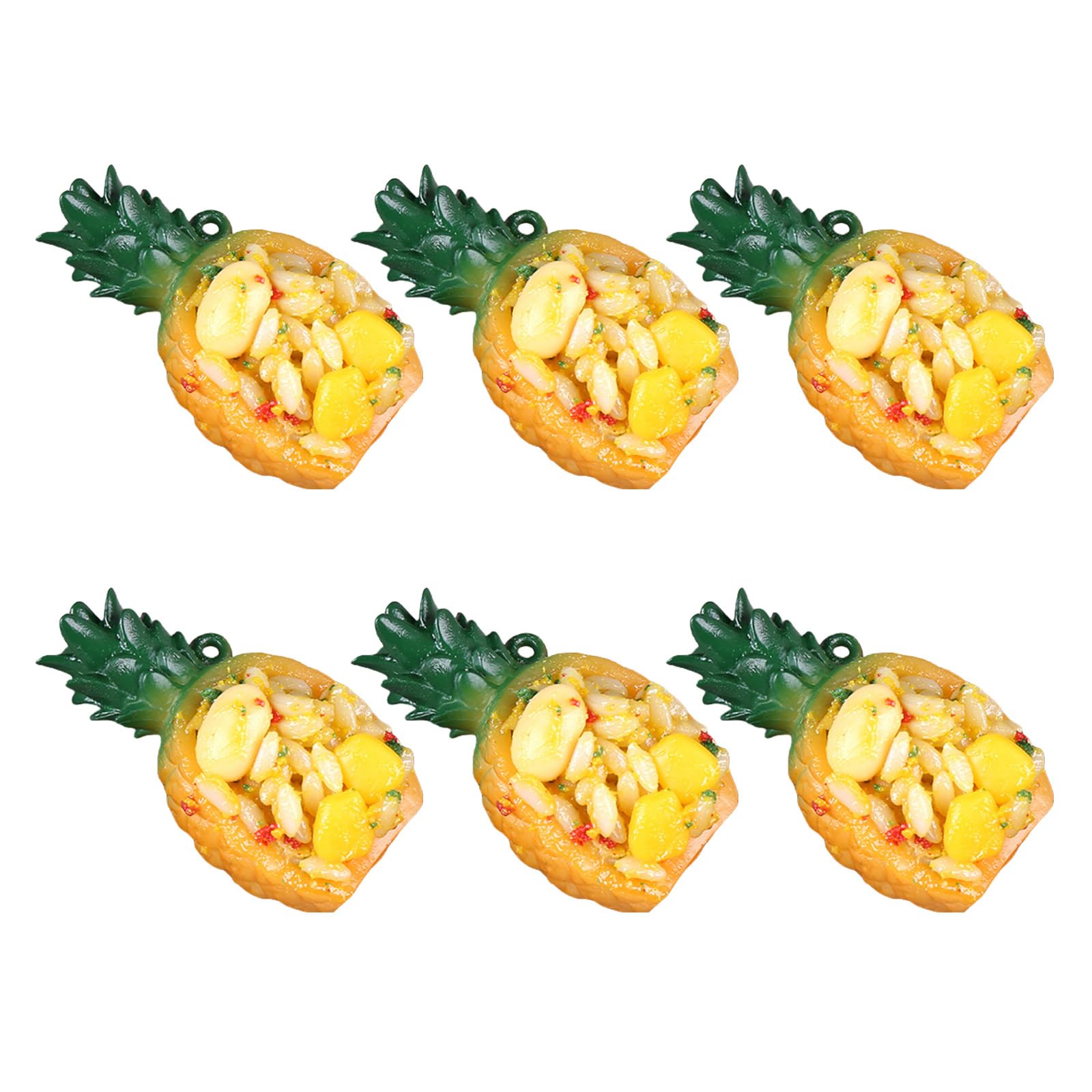 Msioytog Soybeans And Corn 04 Artificial Pineapple Fried Rice Model Simulation Pineapple Fried Rice Model Realistic Chinese Food For Display Props Food Simulations