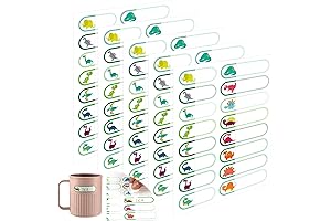 320 Pcs Dinosaur Name Labels, Name Tags Stickers