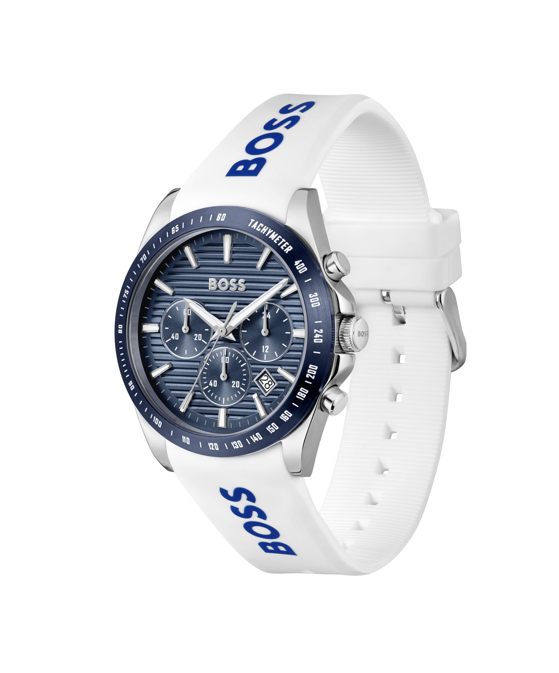 BOSS Orologio con Cronografo al Quarzo da Uomo Collezione STRIKE CHRONO con Cinturino in Acciaio Inossidabile o in Silicone