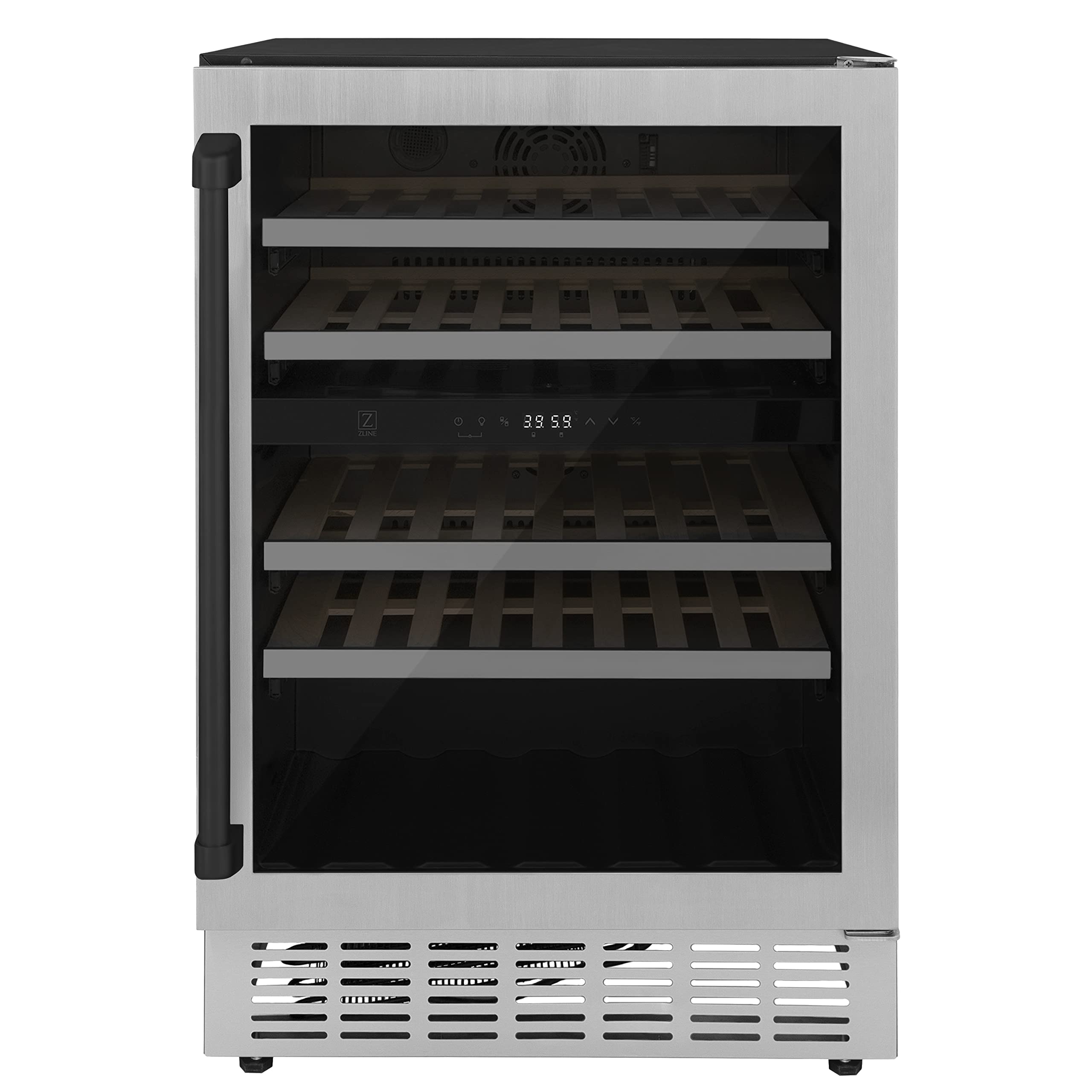ZLINE Kitchen and Bath RWVZ-UD-24-MB Wine Cooler Stainless Steel
