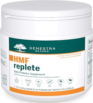 Genestra Brands HMF Replete | Probiotic Formula to Support Healthy Gut Flora | 7 Sachets