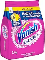 Vanish Tira Manchas Em Pó Multi Power Oxi Action 2 5Kg Refil Econômico Para Roupas Coloridas