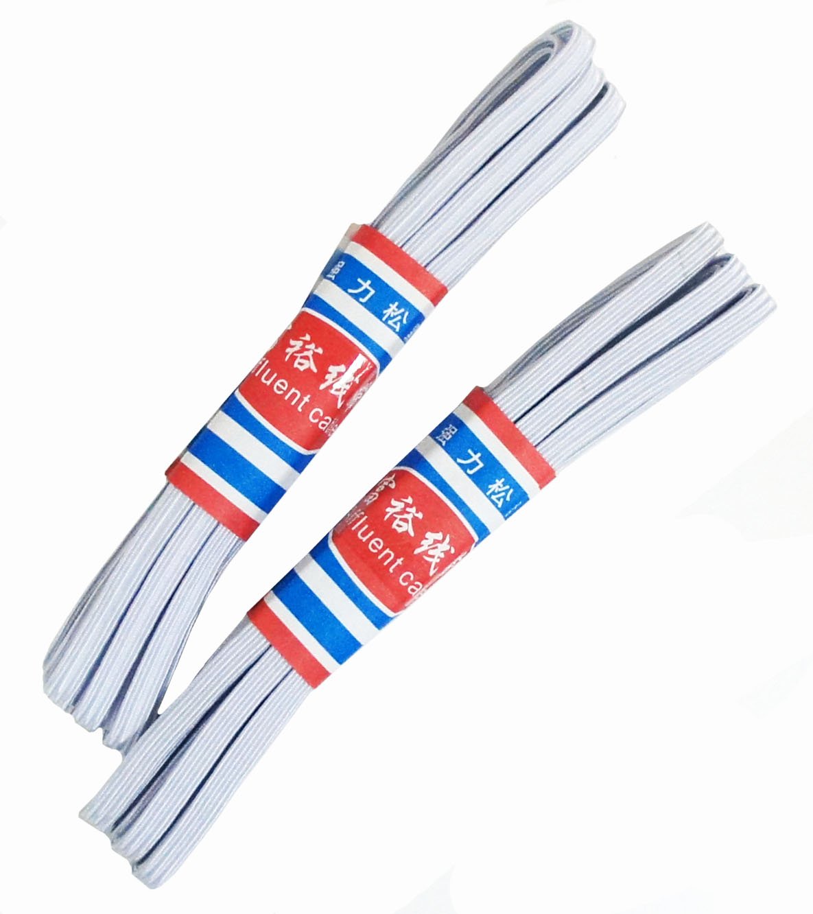 HAND ® White Flat Sewing Coloured Elastic 7mmW x 3.6mL Assorted Colours - Pack of 2 — image 1