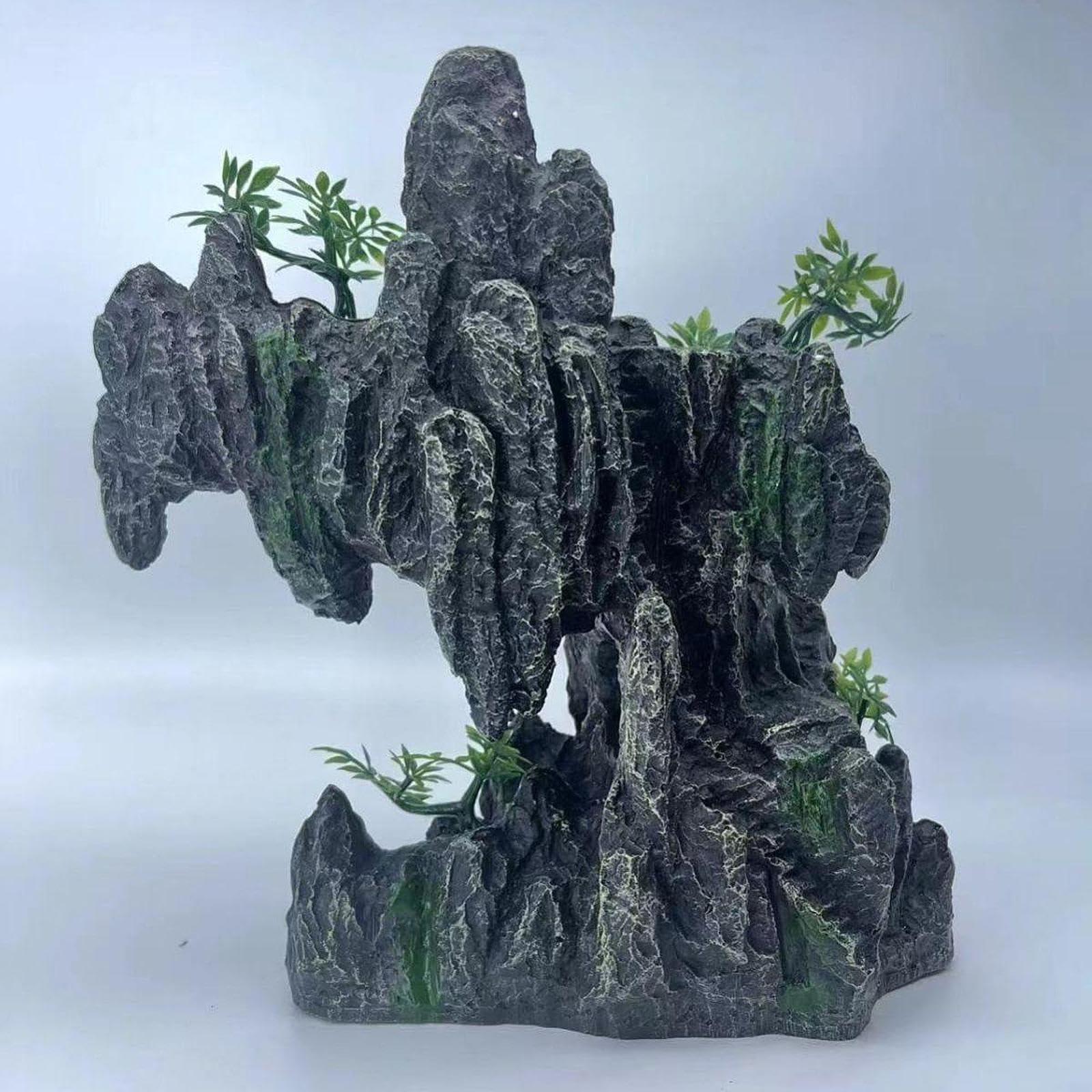 predolo Decoración para Acuarios con Fácil Instalación para Paisajismo Acuático Doméstico, 25cmx23cmx7cm