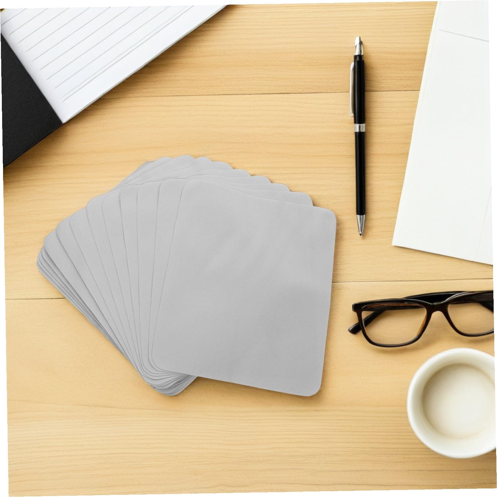 SOIMISS 100piezas Paño de Microfibra para Gafas Toallitas Suaves de Terciopelo para Limpiar Lentes Toallitas para Pantalla de Teléfono y Computadora Portátil Paños Limpiadores de Lentes