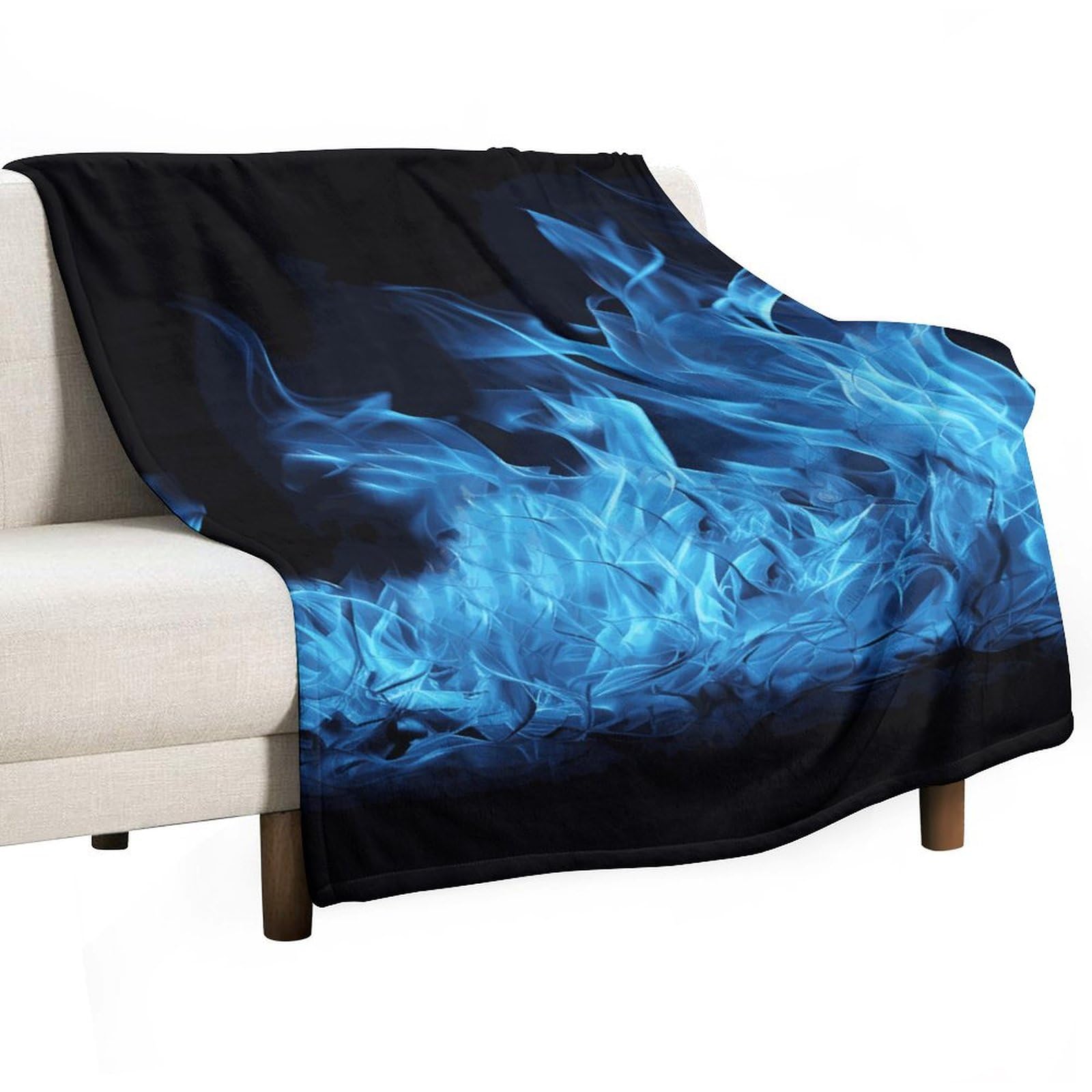 Plaid en flanelle doux et léger grand format pour lit et voyage