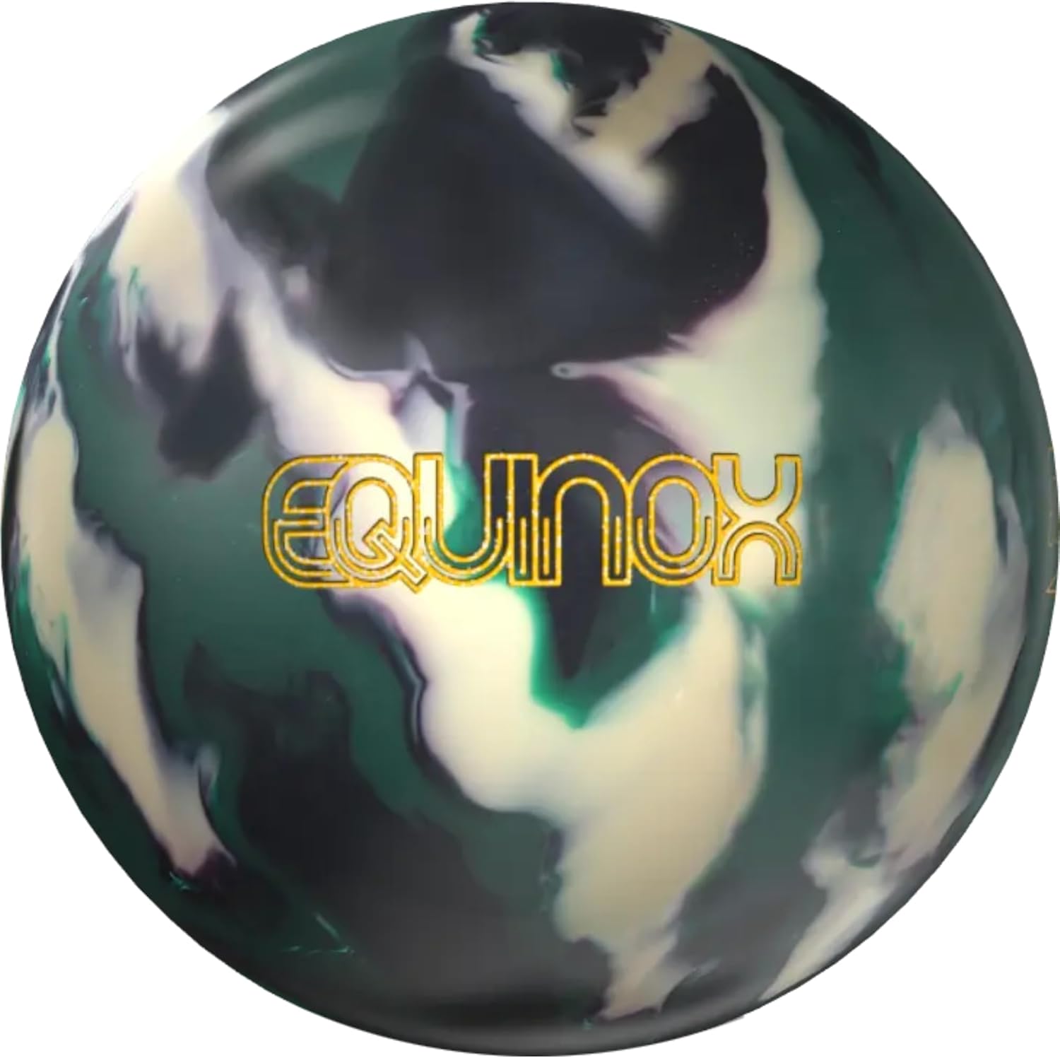 Bowling Equinox Solid PRE-DRILLED Bowling Ball, High Hook Performance, Advanced Core Technology, High-Performance Core