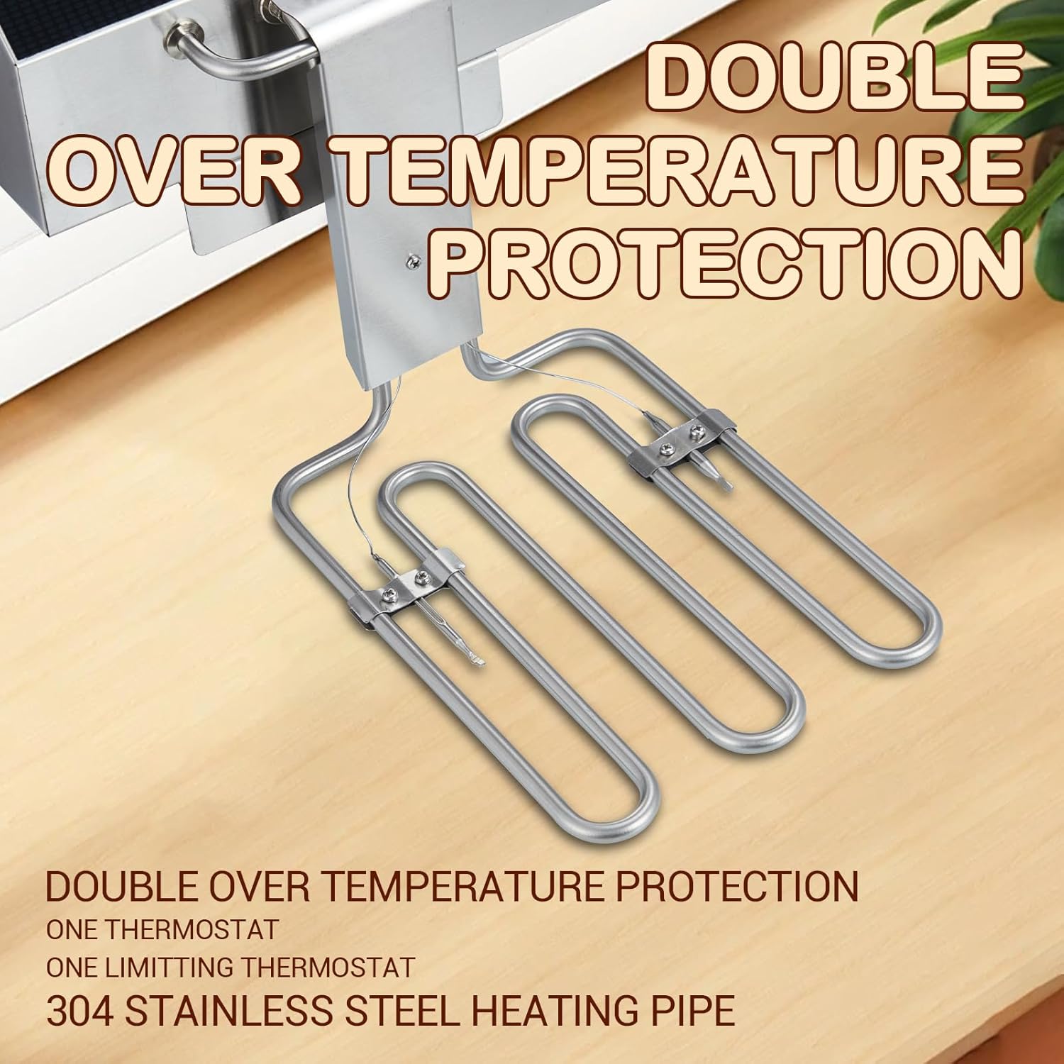 Electric Deep Fryer, 12L Stainless Steel Commercial Fryer with Basket & Lid, Countertop Deep Fryers for Home Kitchen and Restaurant, 1800W 110V