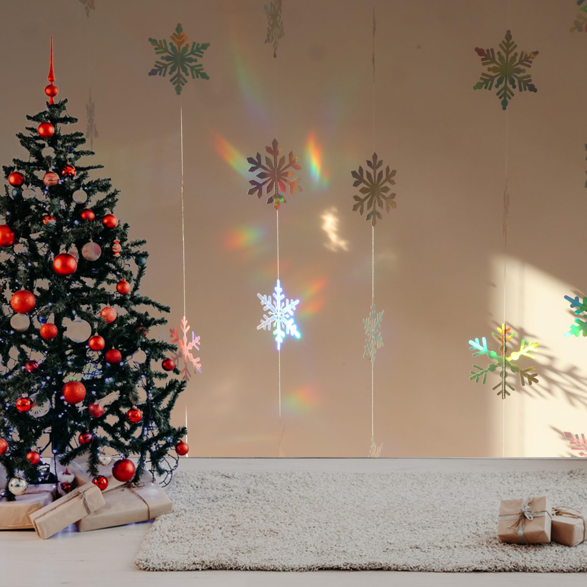 Amazon.co.jp: DERAYEEクリスマス ガーランド ペーパー
