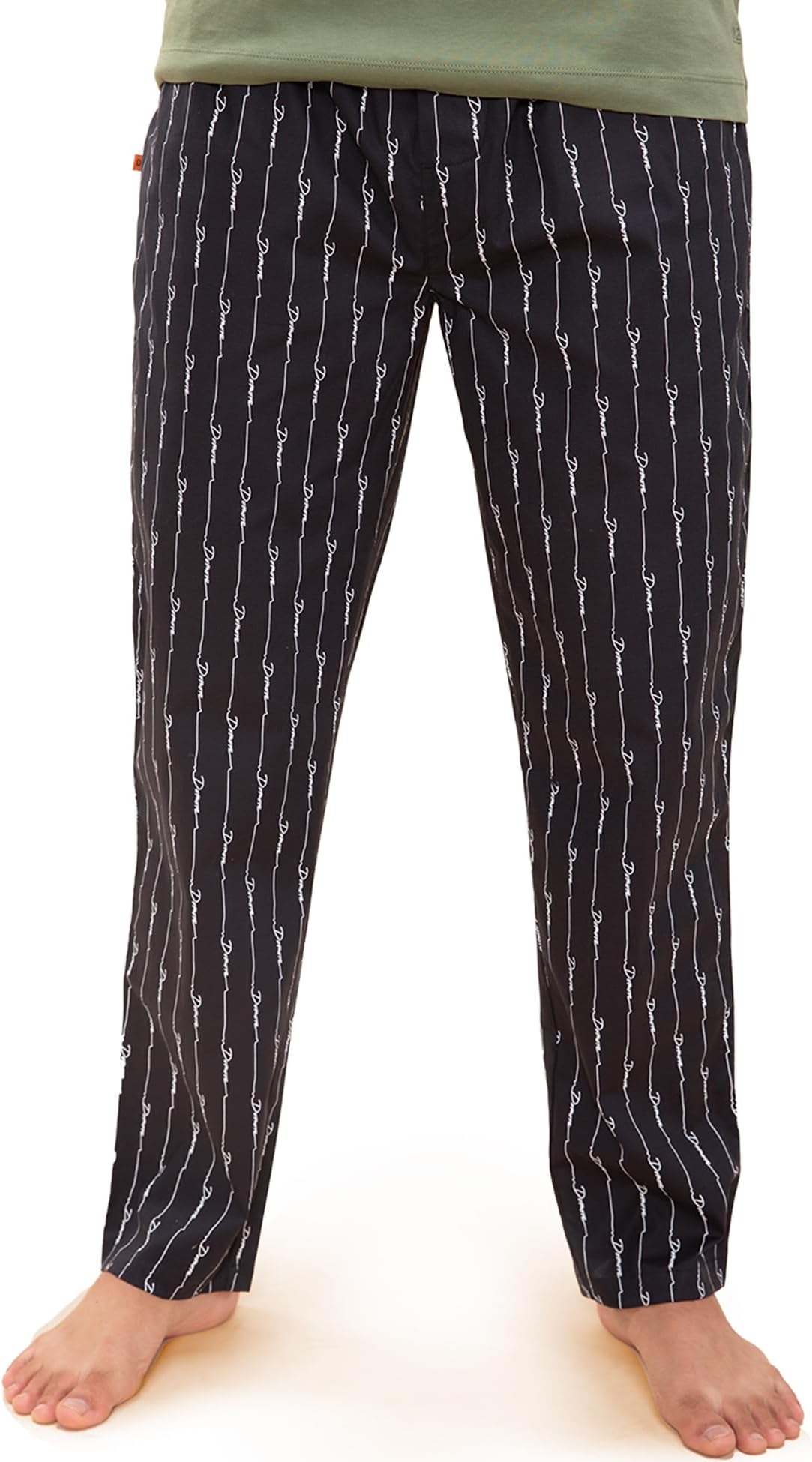 Regular Fit Cotton Blend Woven Casual Style Pyjama Dual Pockets Breathable Microfibre Waistband Anti-Bacterial Stretchable Soft Comfortable Pyjama For Men
