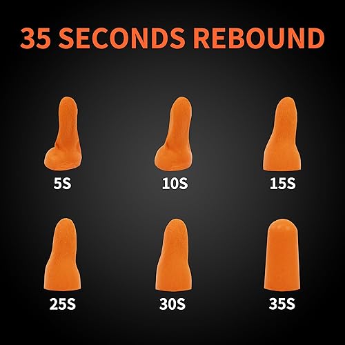 Miniatura 5 de Dispensador de tapones para los oídos, con 1000 tapones de espuma SNR recargables de 38 dB, montados en la pared, protección auditiva para disparos,