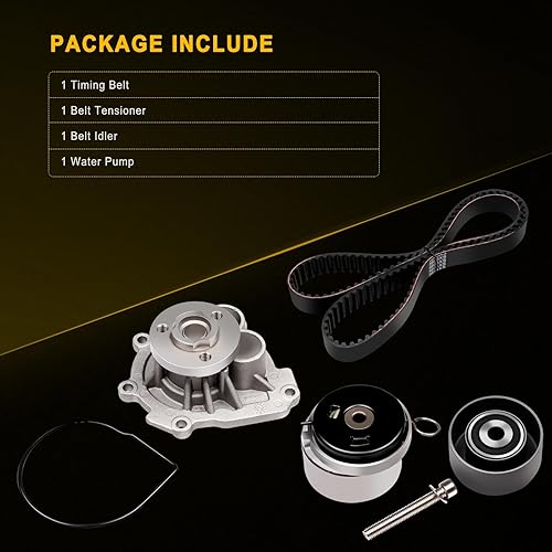 Miniatura 2 de ASAPE Kit de correa de distribución del motor y bomba de agua para Saturn Astra 1.8L 2008-2009, para Chevrolet Aveo Aveo5 1.6L 2009-2011, para Sonic
