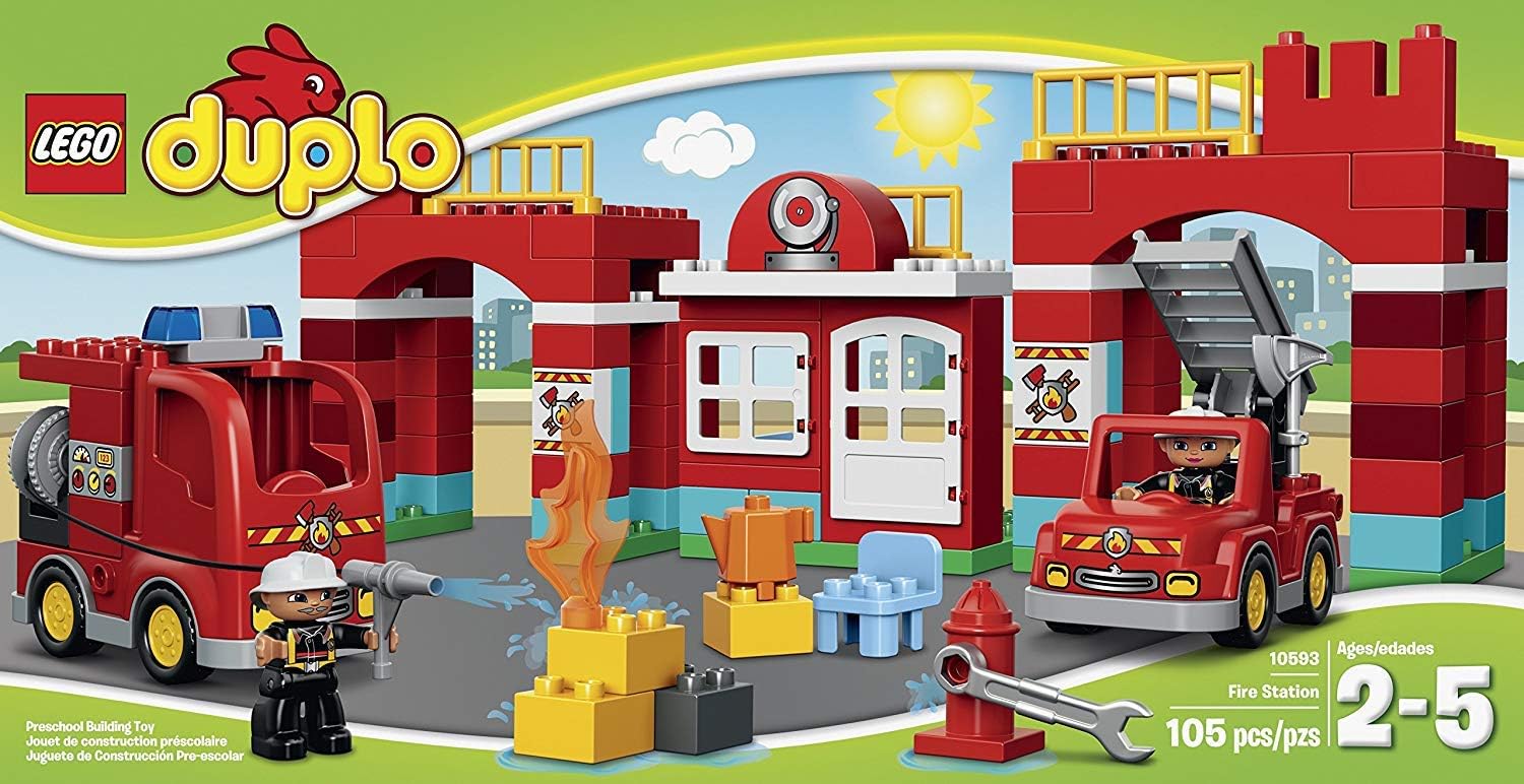 Лего дупло пожарная станция схема