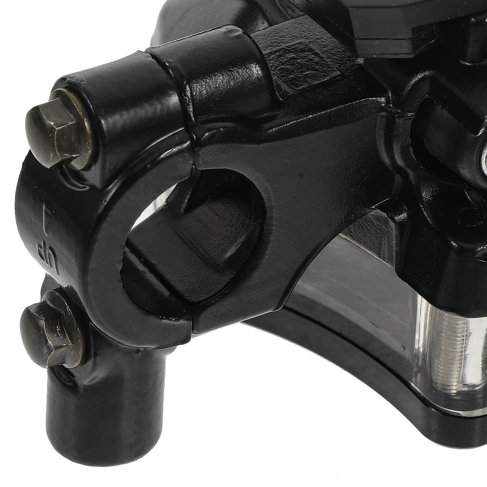 Vaschetta Olio Freno Moto in Alluminio Nero 22mm Cnc per Impianto Freno Stabile e Installazione Facile Accessori Moto