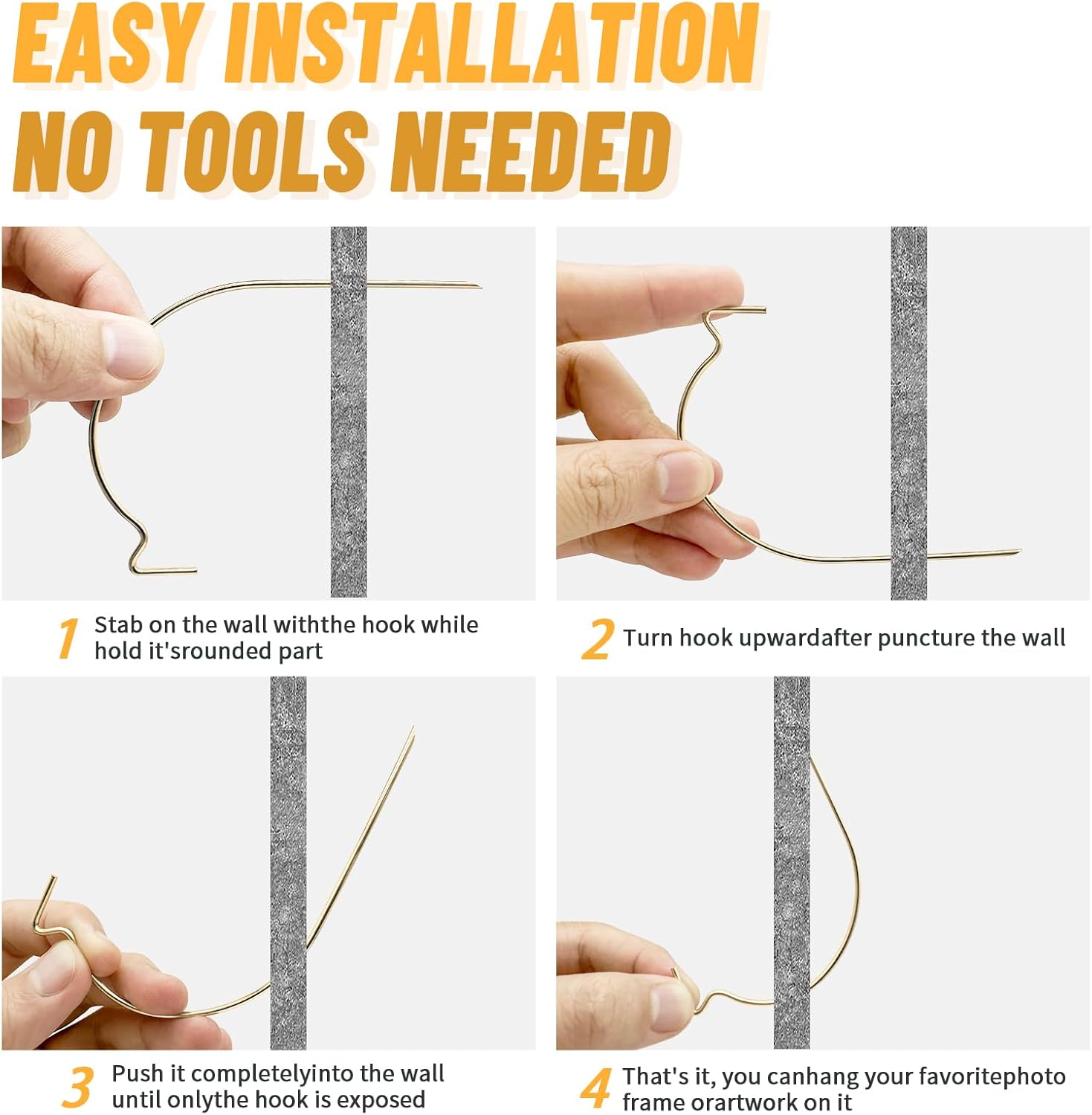 Super Hook Picture Hanrs and Office Pa, Drywall Hooks for