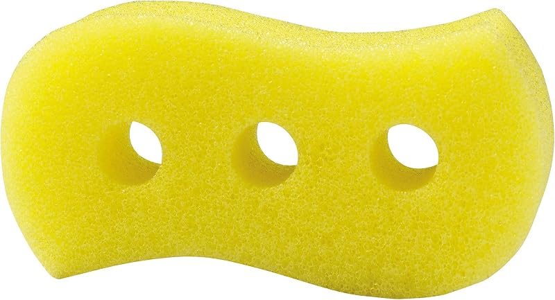 Griot's Garage Ergo Wave Foam Scrubber for Car Cleaning, Ergonomic Scrubbing Pad for Vinyl, Plastic, Leather, Rubber, Paint, Upholstery, Carpet, Wheels, and More, 10520