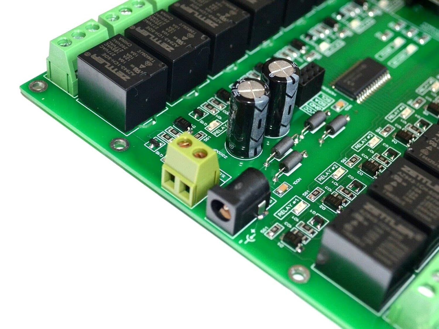 WiFi 16 Channel Electromagnetic Relay ESP8266 Module Smart Home Controller Compatible with ESPHome Home Assistant