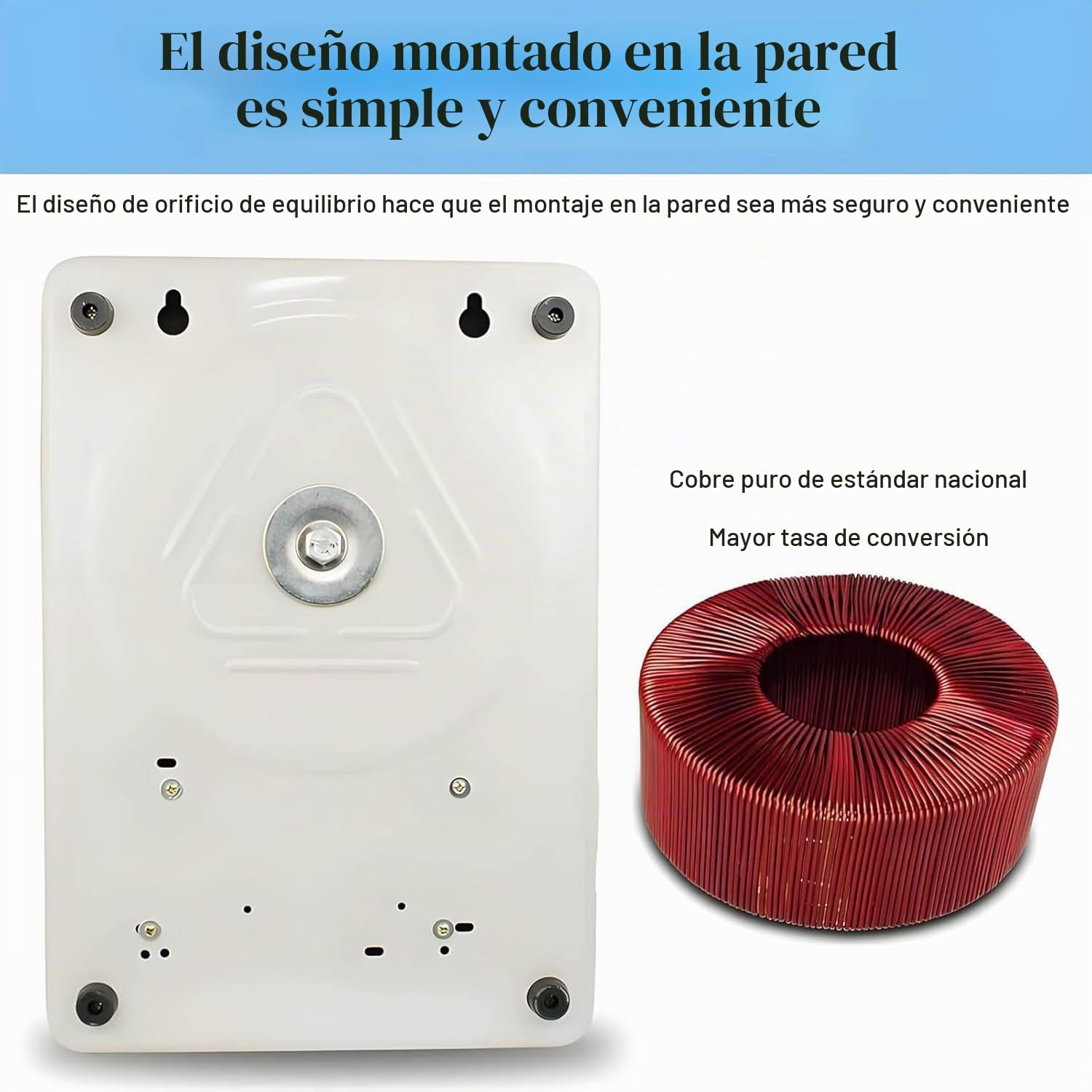 Estabilizador de Voltaje 220V Automático Ultra Bajo - Regulador Monofásico con Bobina de Cobre Puro - Protección Sobretensión/Subtensión y Pantalla Digital para Hogar/Oficina 6800W