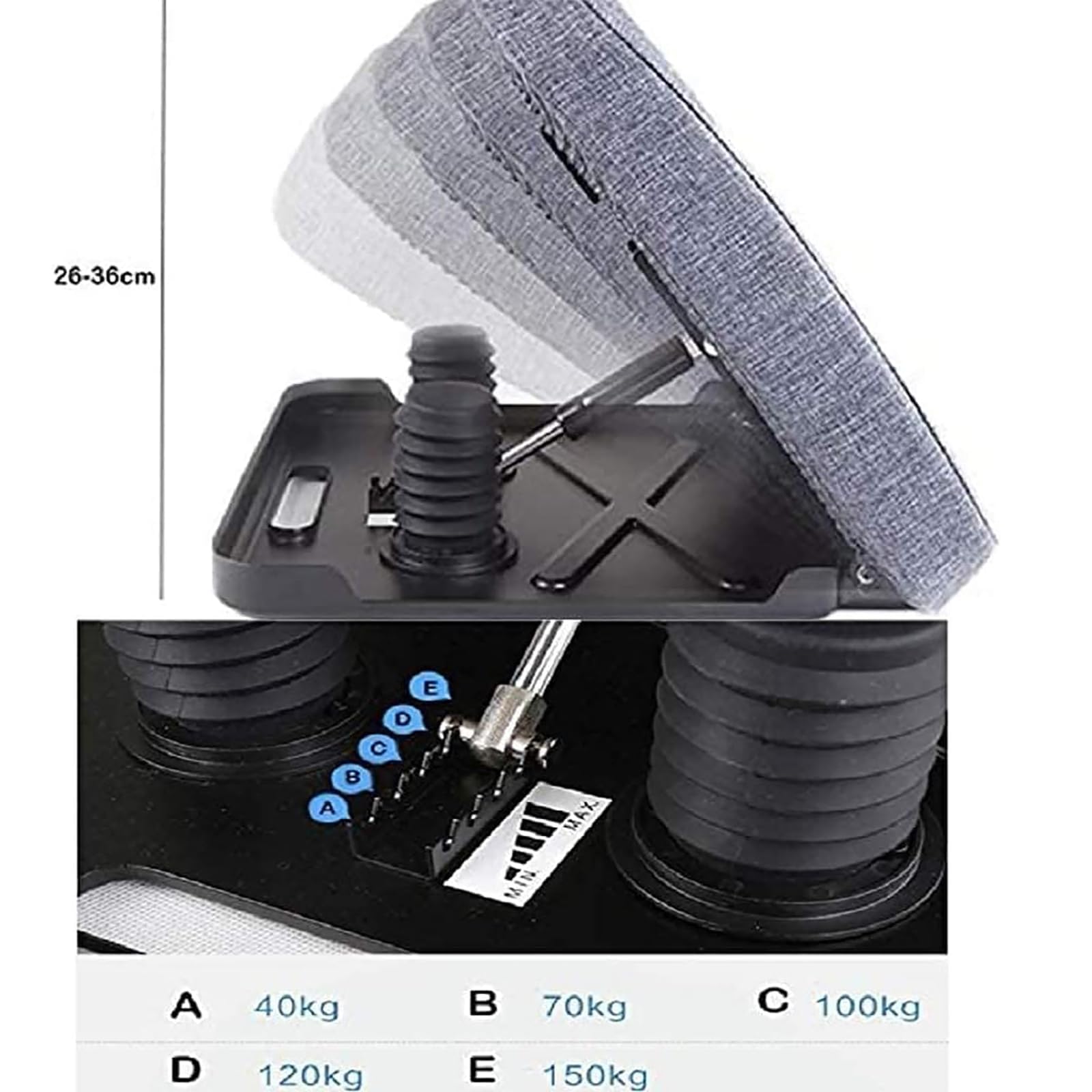 Cuscino di sollevamento elettrico, supporto regolabile per anziani, in memory foam con copertura impermeabile, design leggero e portatile, capacità 2-150 kg