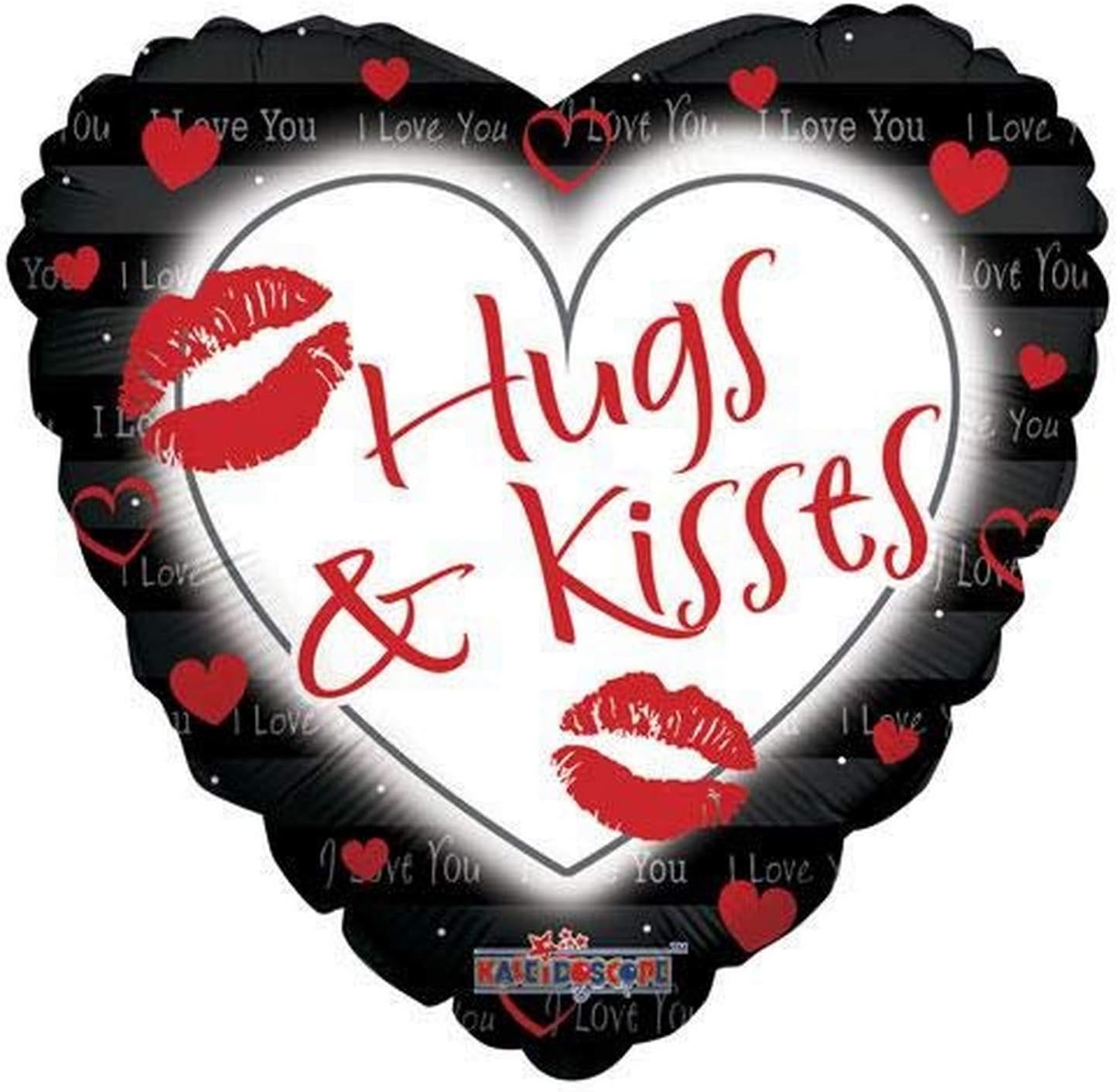 Kaleidoscope Foil Balloon, One Size, Black Home & Kitchen