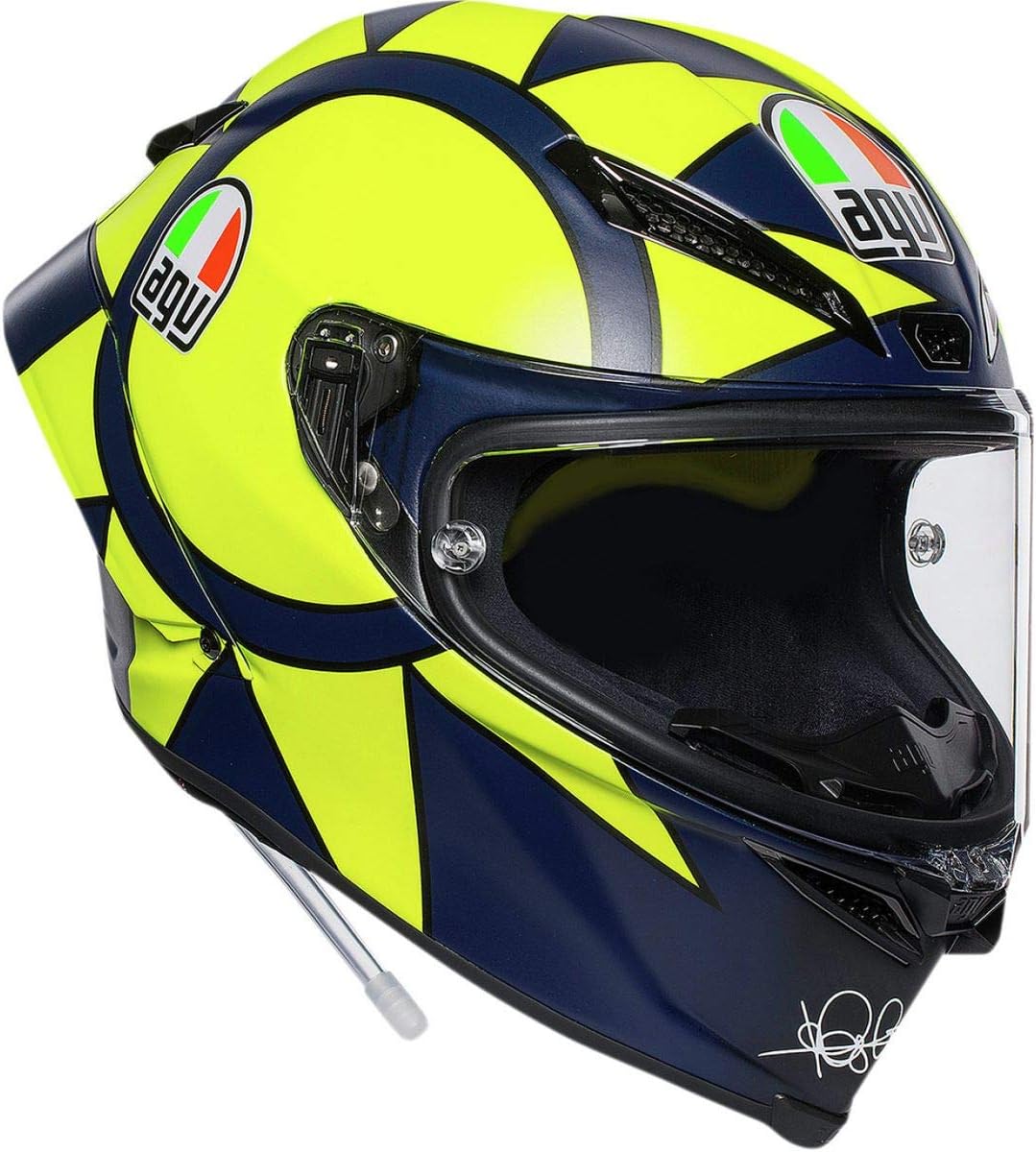 AGV Pista GP R Soleluna Helmet, Gloss Yellow, Size: 2XL